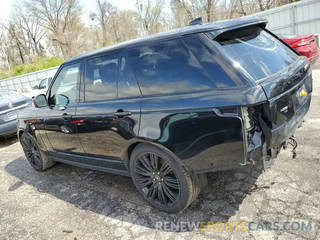 2 Фотография поврежденного автомобиля SALGS2SE9MA457136 LAND ROVER RANGEROVER 2021