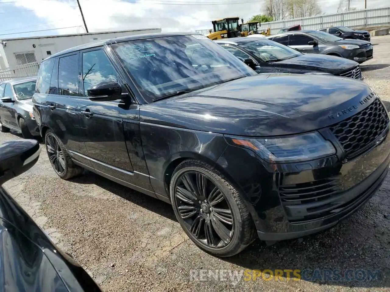 4 Фотография поврежденного автомобиля SALGS2SE9MA457136 LAND ROVER RANGEROVER 2021