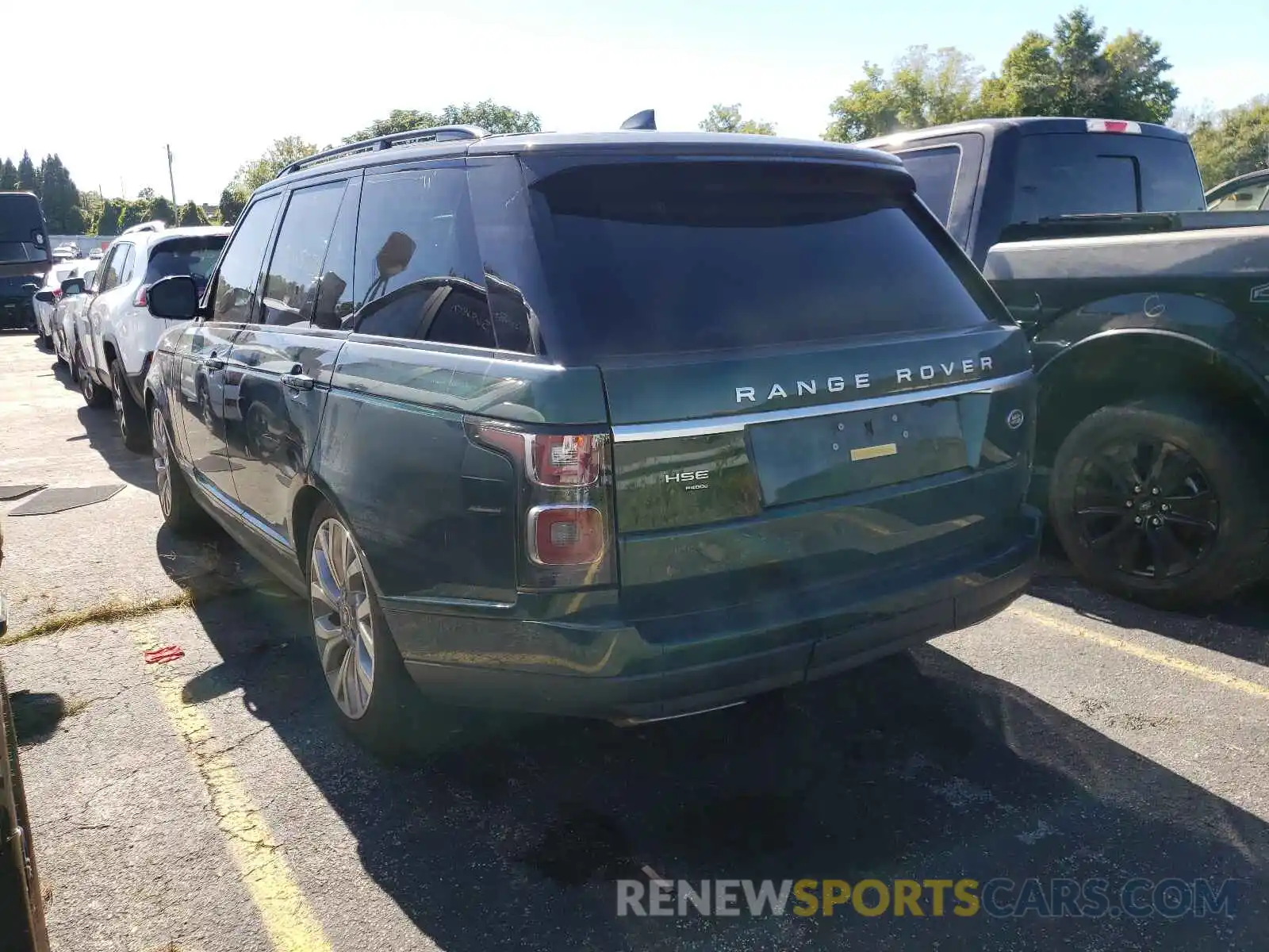 3 Photograph of a damaged car SALGS4RY0MA428376 LAND ROVER RANGEROVER 2021