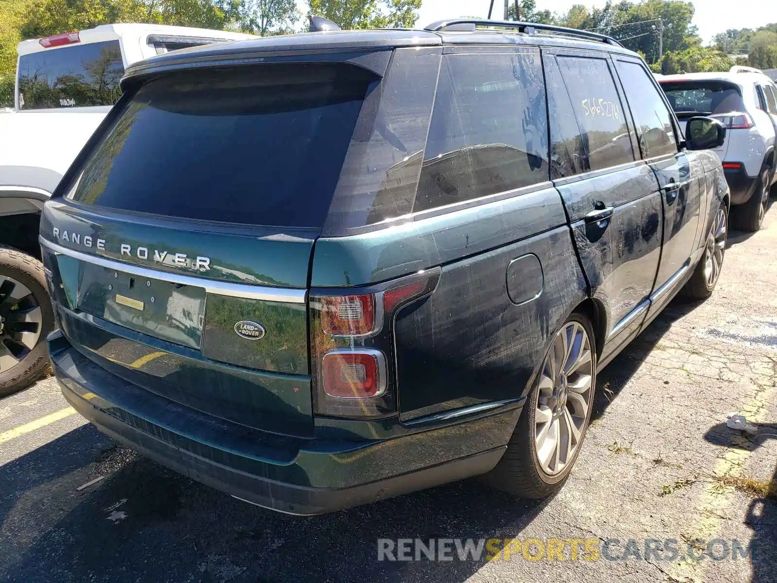 4 Photograph of a damaged car SALGS4RY0MA428376 LAND ROVER RANGEROVER 2021