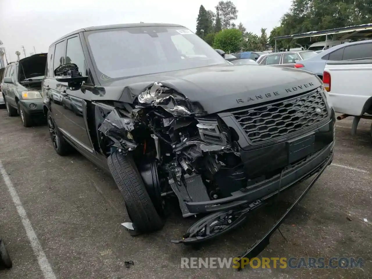 1 Photograph of a damaged car SALGS4RY1MA426619 LAND ROVER RANGEROVER 2021