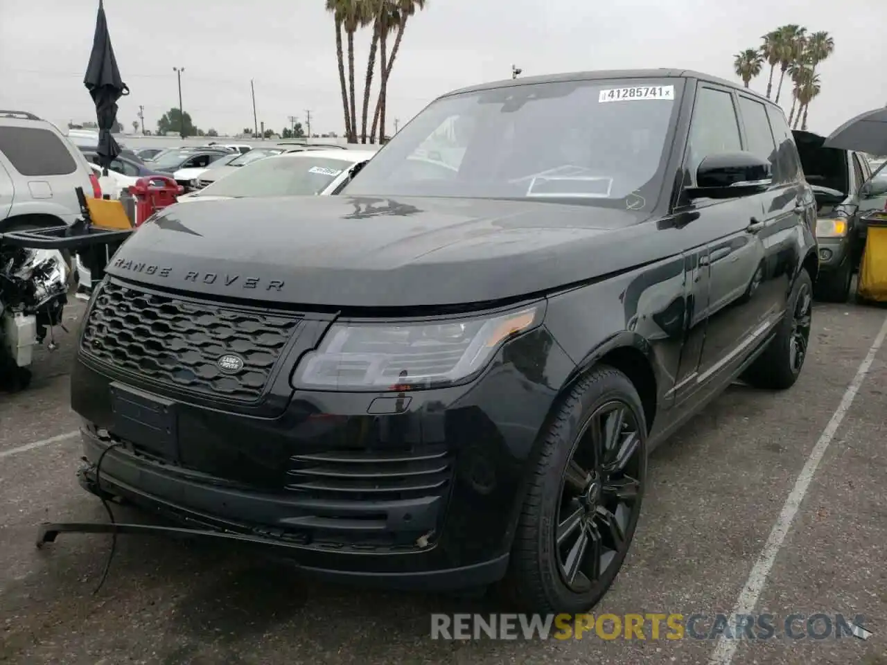 2 Photograph of a damaged car SALGS4RY1MA426619 LAND ROVER RANGEROVER 2021