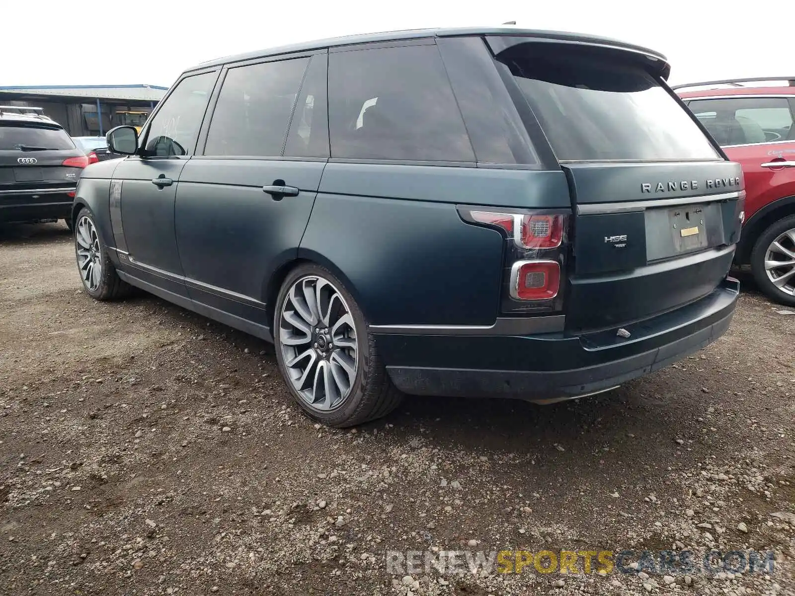 3 Фотография поврежденного автомобиля SALGS5SE8MA420564 LAND ROVER RANGEROVER 2021