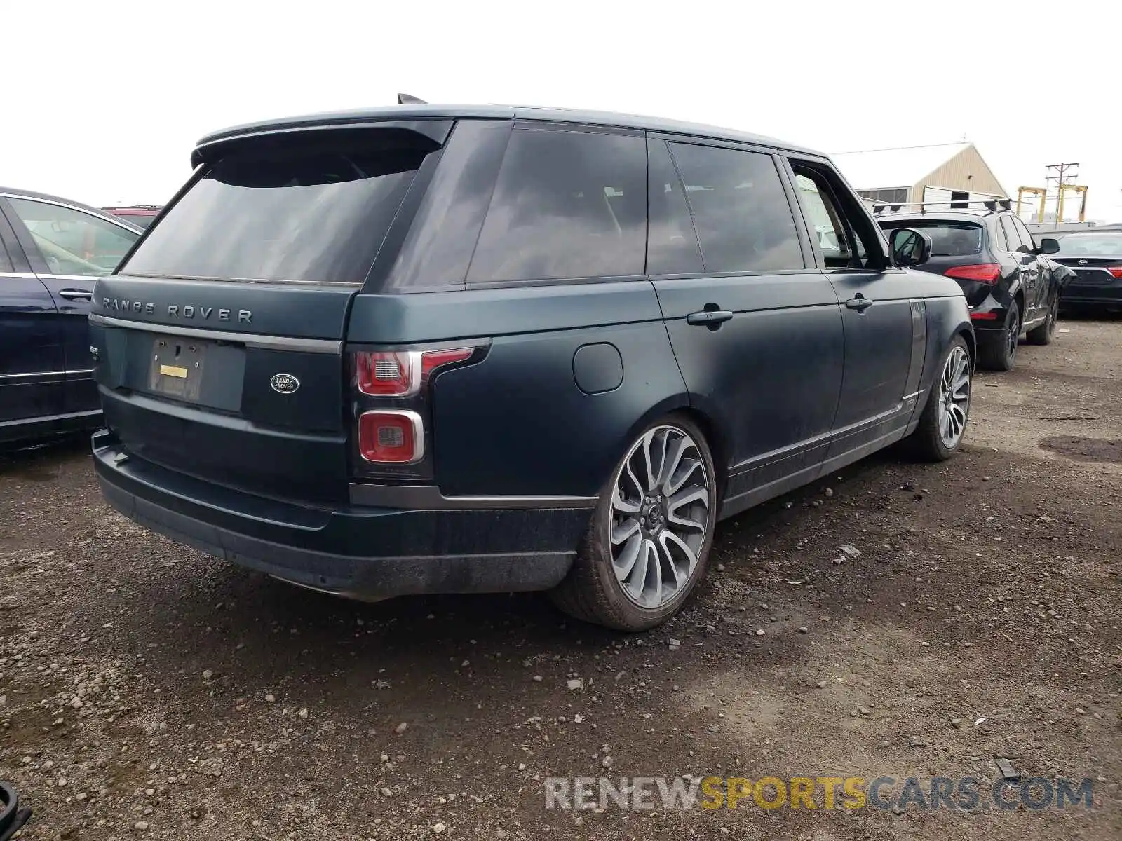 4 Фотография поврежденного автомобиля SALGS5SE8MA420564 LAND ROVER RANGEROVER 2021