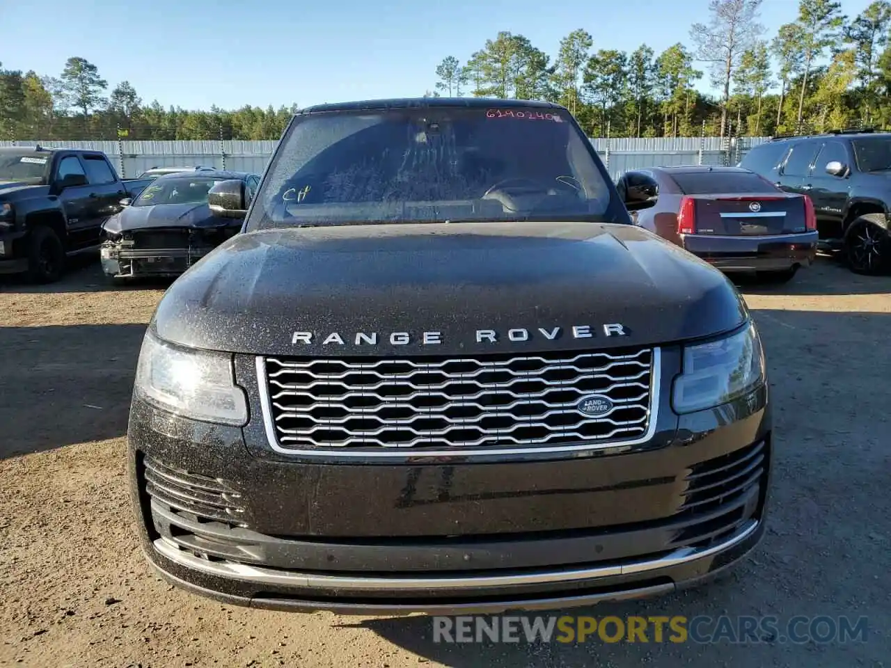 9 Photograph of a damaged car SALGS5SEXMA427144 LAND ROVER RANGEROVER 2021