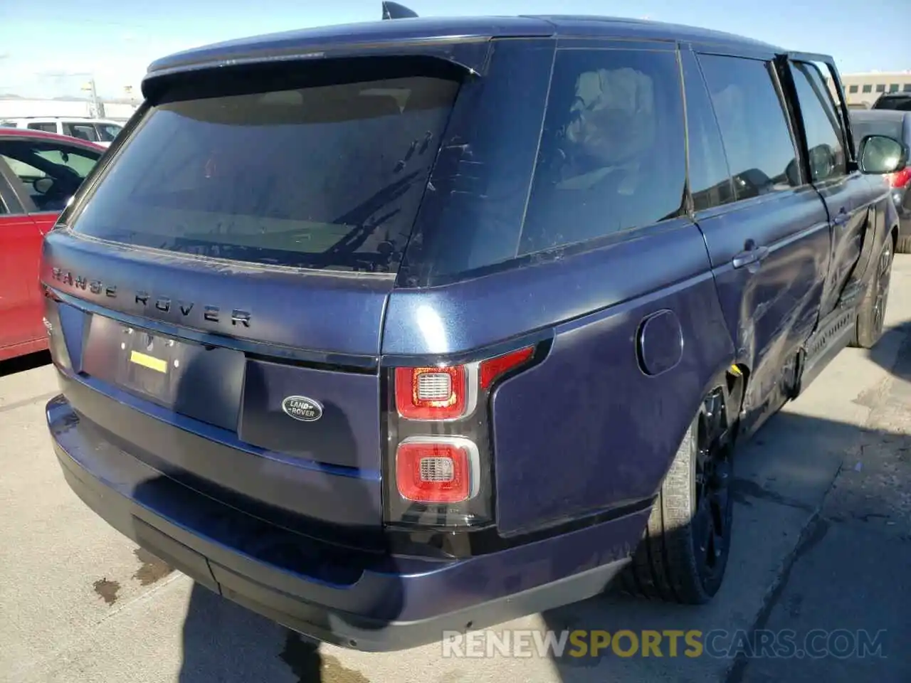 4 Photograph of a damaged car SALGS5SEXMA437706 LAND ROVER RANGEROVER 2021