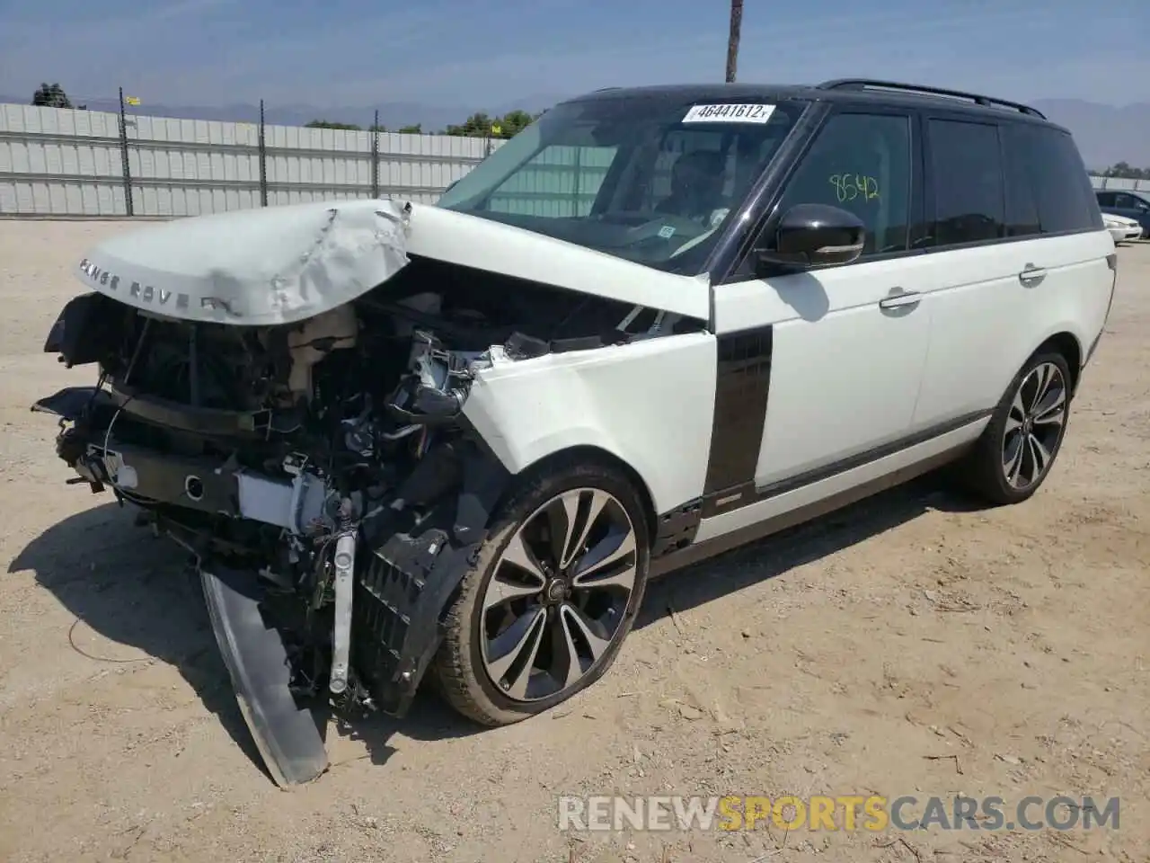 2 Photograph of a damaged car SALGU2SE8MA415762 LAND ROVER RANGEROVER 2021