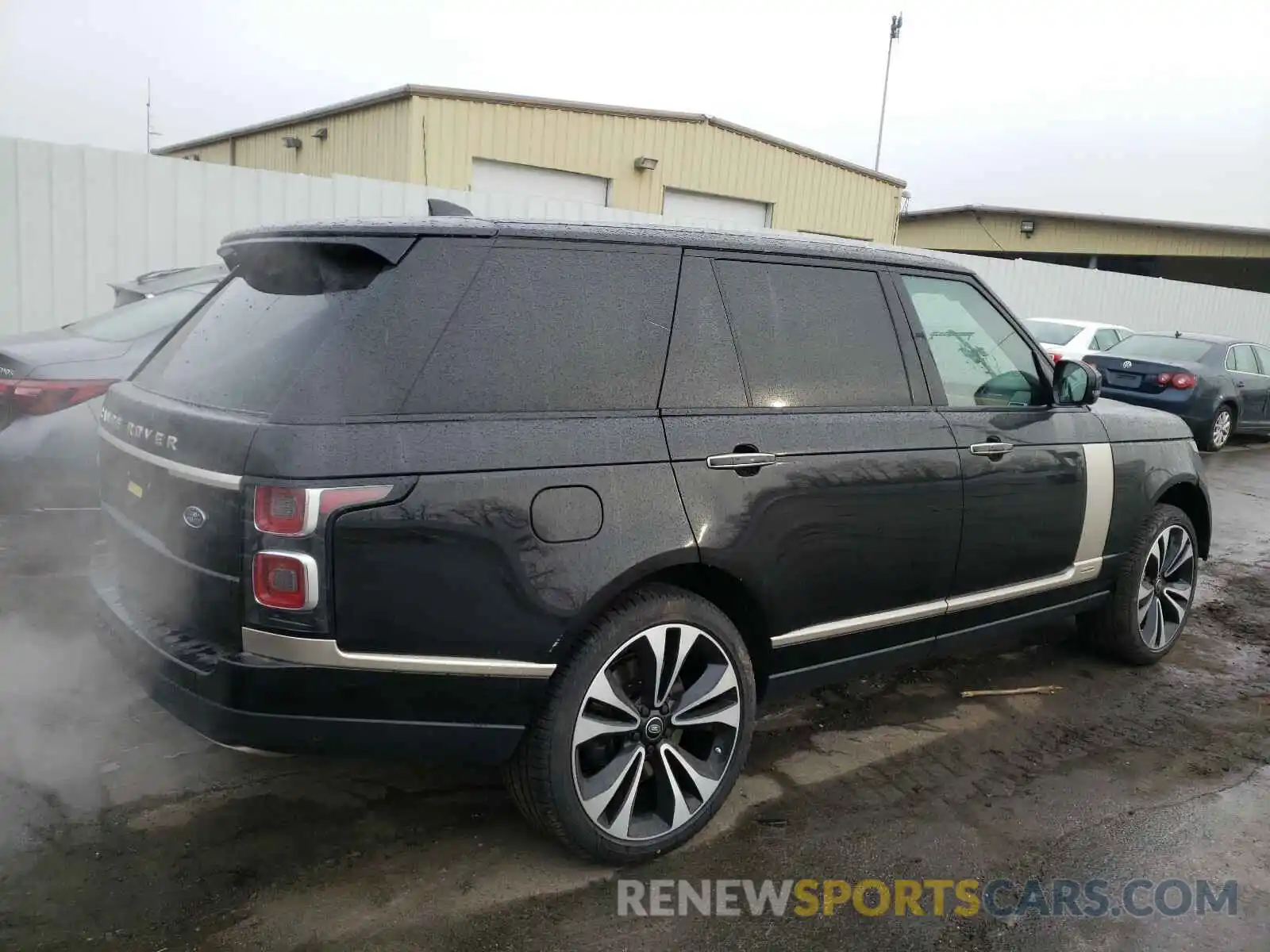 4 Фотография поврежденного автомобиля SALGU5SE7MA422979 LAND ROVER RANGEROVER 2021