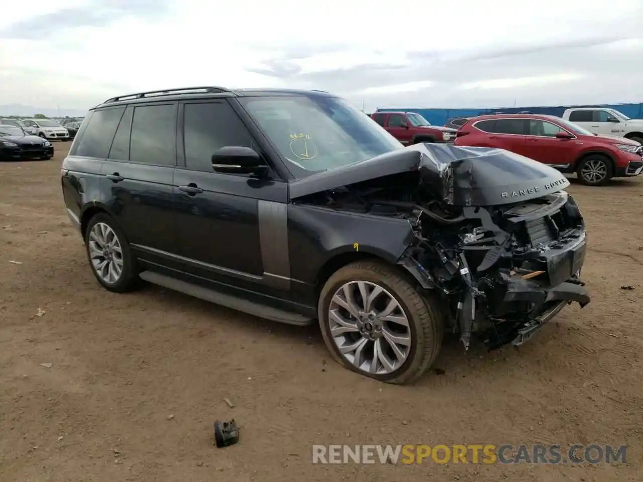 1 Photograph of a damaged car SALGV2SEXMA444127 LAND ROVER RANGEROVER 2021