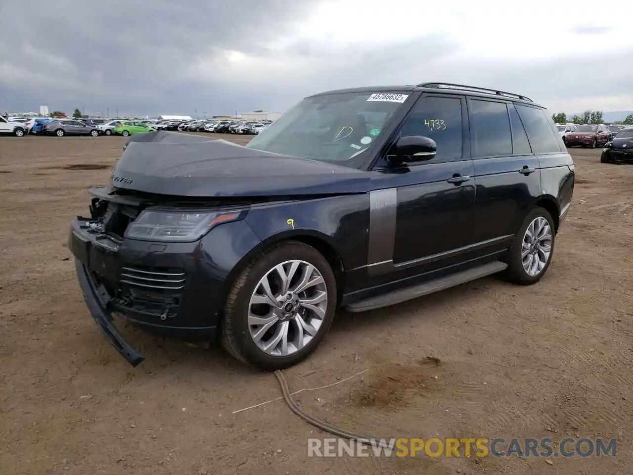 2 Photograph of a damaged car SALGV2SEXMA444127 LAND ROVER RANGEROVER 2021