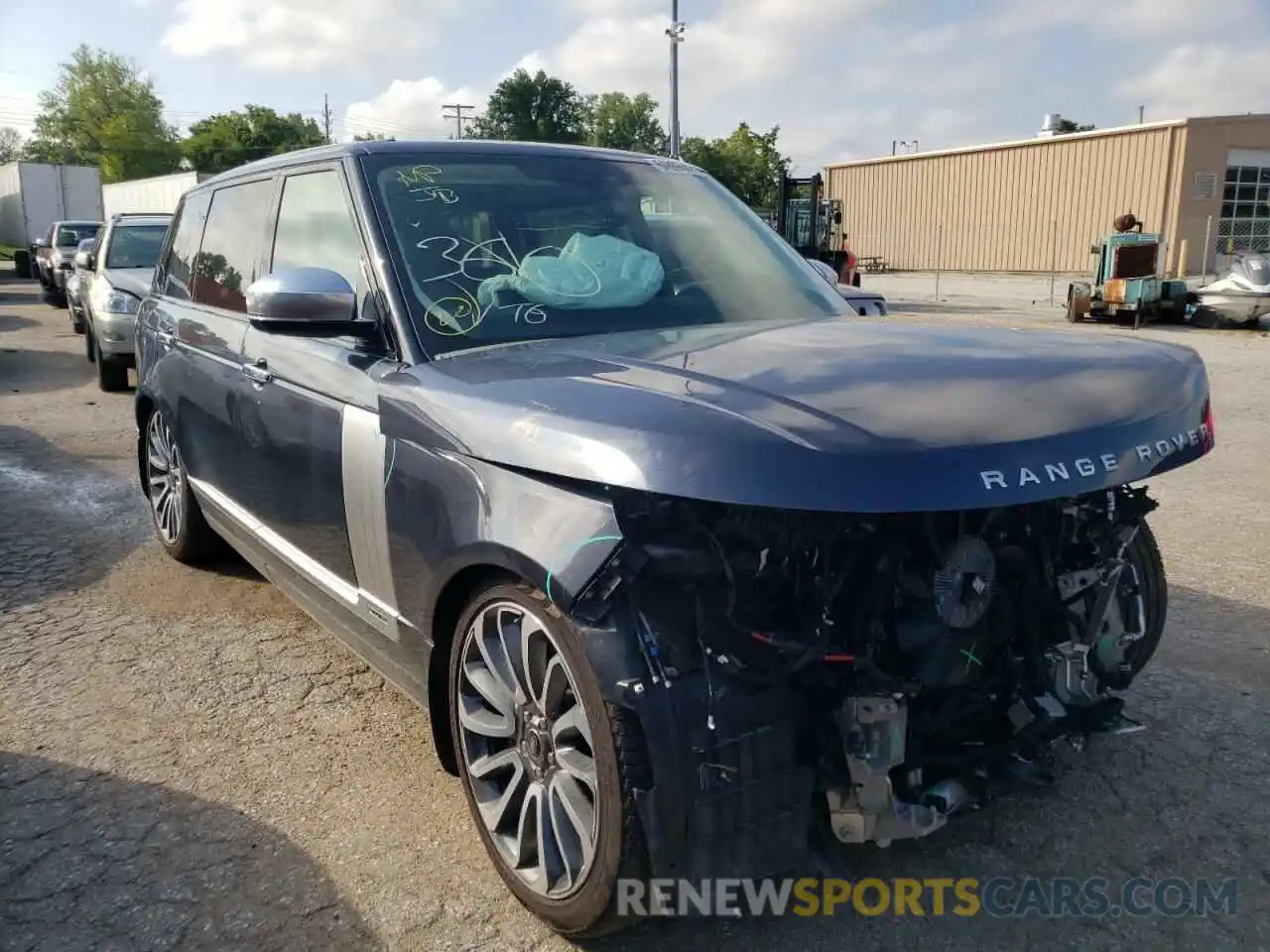 1 Photograph of a damaged car SALGV5SE5MA441234 LAND ROVER RANGEROVER 2021