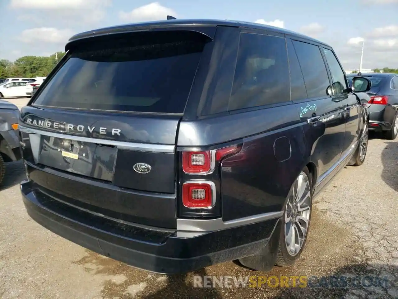 4 Photograph of a damaged car SALGV5SE5MA441234 LAND ROVER RANGEROVER 2021