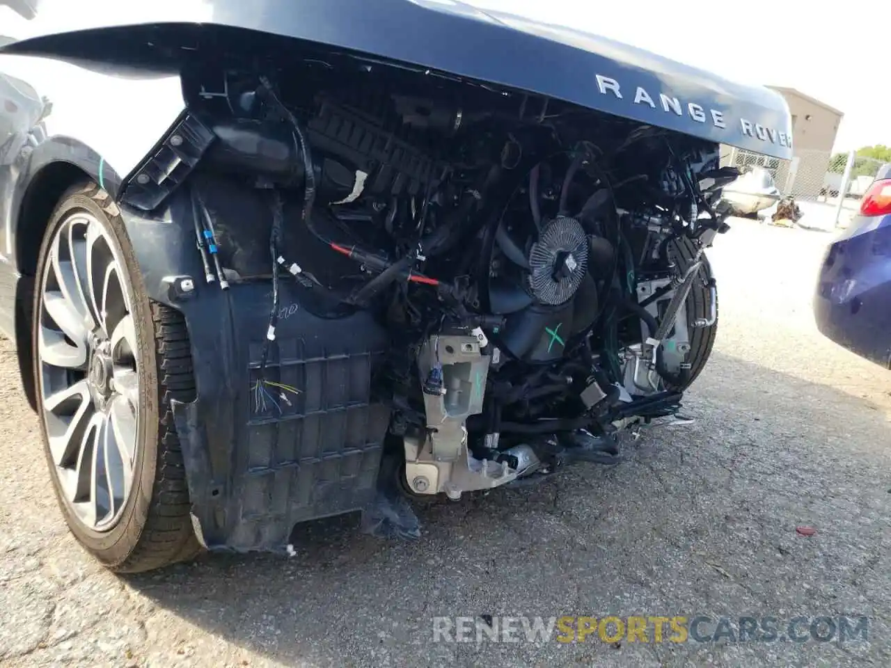 9 Photograph of a damaged car SALGV5SE5MA441234 LAND ROVER RANGEROVER 2021