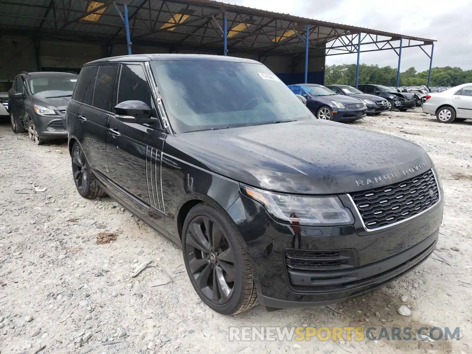 1 Photograph of a damaged car SALGW2RE4MA424376 LAND ROVER RANGEROVER 2021