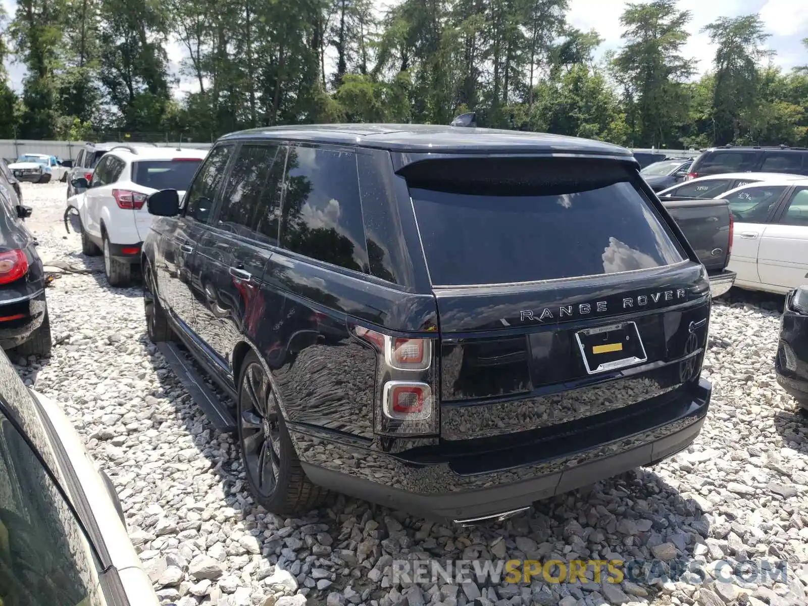 3 Photograph of a damaged car SALGW2RE4MA424376 LAND ROVER RANGEROVER 2021