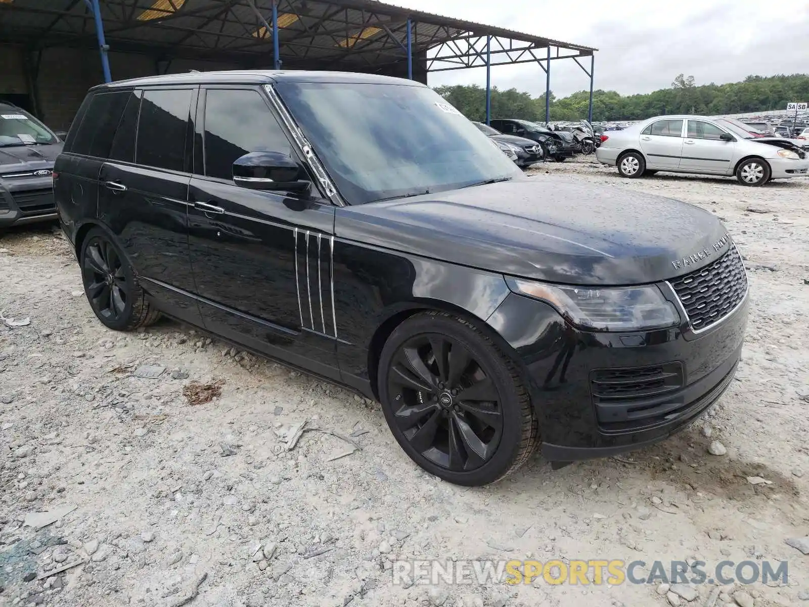 9 Фотография поврежденного автомобиля SALGW2RE4MA424376 LAND ROVER RANGEROVER 2021