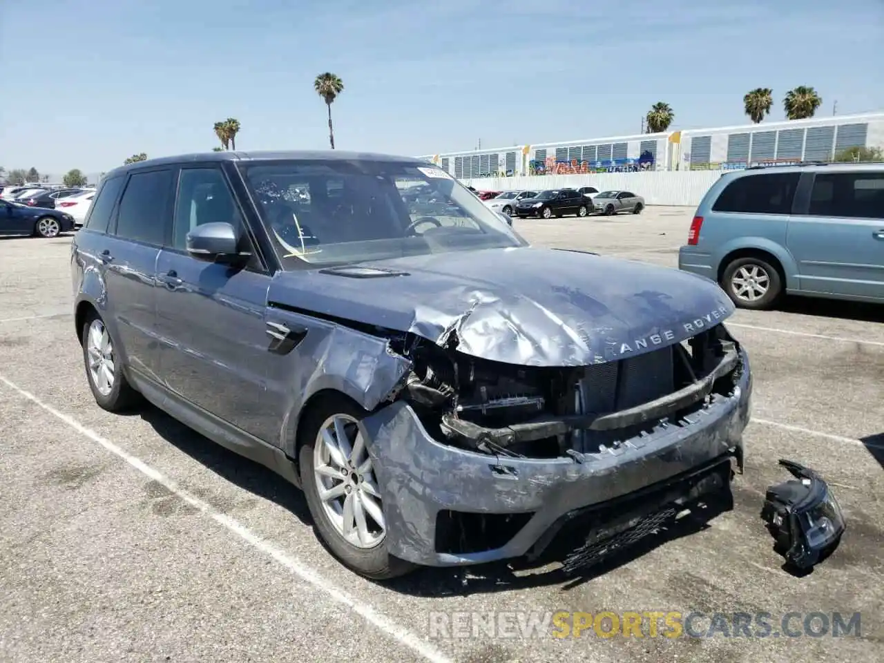 1 Photograph of a damaged car SALWG2SU2MA780531 LAND ROVER RANGEROVER 2021