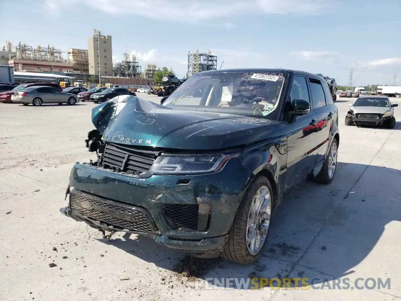 2 Photograph of a damaged car SALWR2SE2MA761173 LAND ROVER RANGEROVER 2021