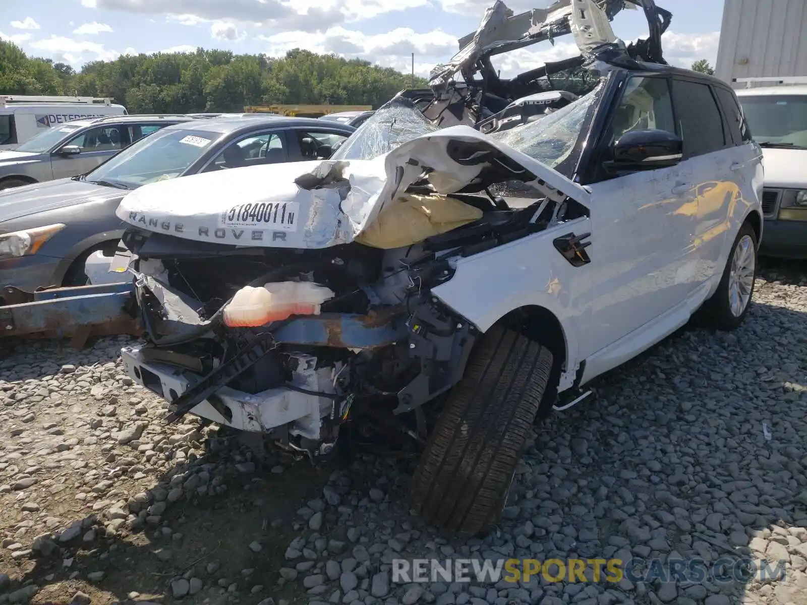 2 Photograph of a damaged car SALWR2SE3MA764020 LAND ROVER RANGEROVER 2021