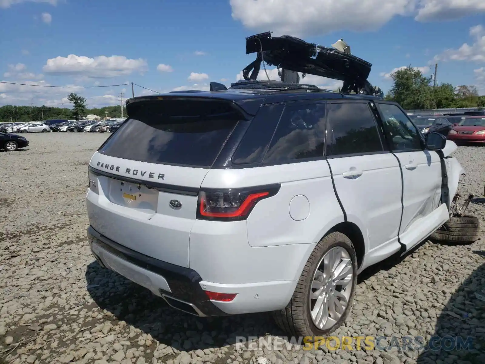 4 Фотография поврежденного автомобиля SALWR2SE3MA764020 LAND ROVER RANGEROVER 2021