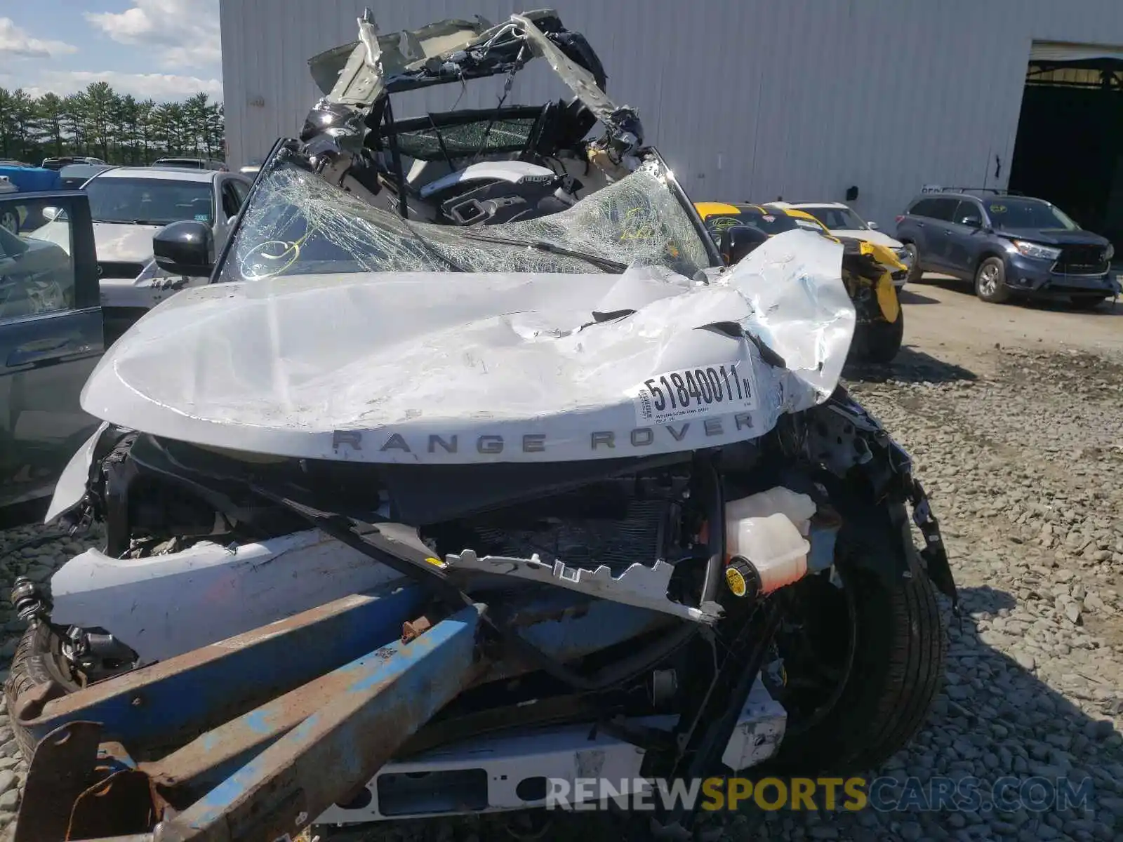 9 Photograph of a damaged car SALWR2SE3MA764020 LAND ROVER RANGEROVER 2021