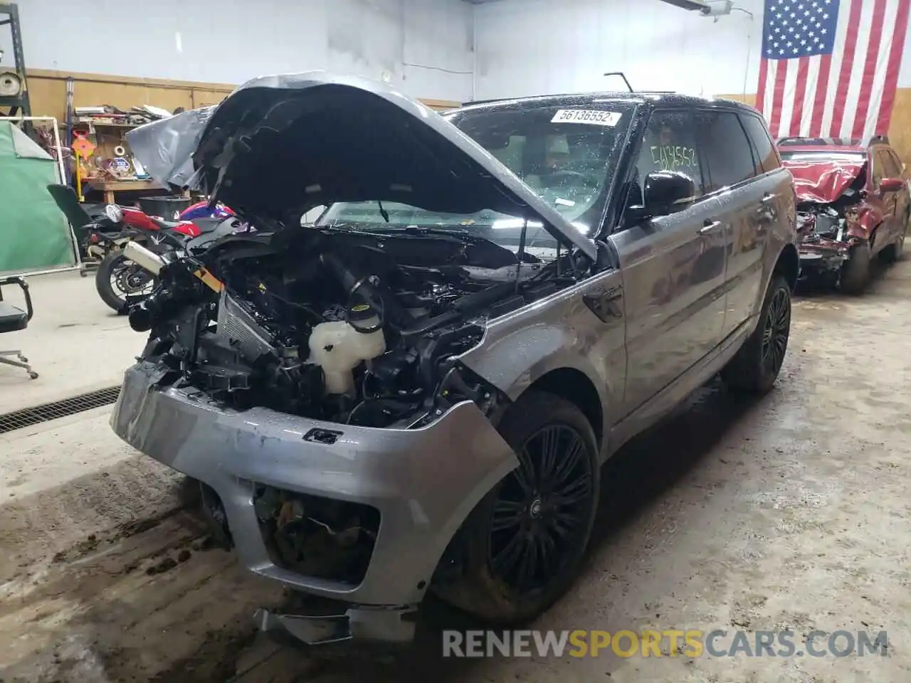 2 Photograph of a damaged car SALWR2SE4MA769131 LAND ROVER RANGEROVER 2021