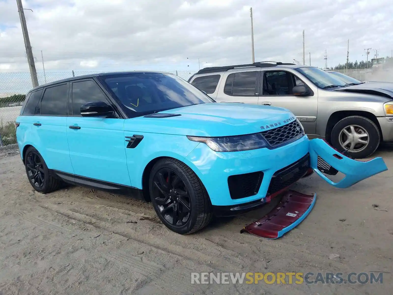 1 Фотография поврежденного автомобиля SALWR2SE9MA766631 LAND ROVER RANGEROVER 2021