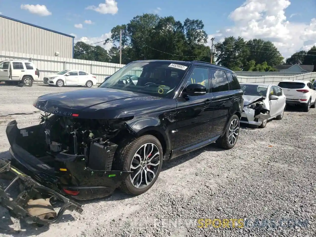 2 Photograph of a damaged car SALWR2SE9MA768332 LAND ROVER RANGEROVER 2021