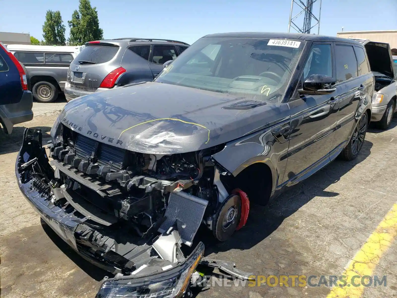 2 Photograph of a damaged car SALWR2SE9MA774745 LAND ROVER RANGEROVER 2021