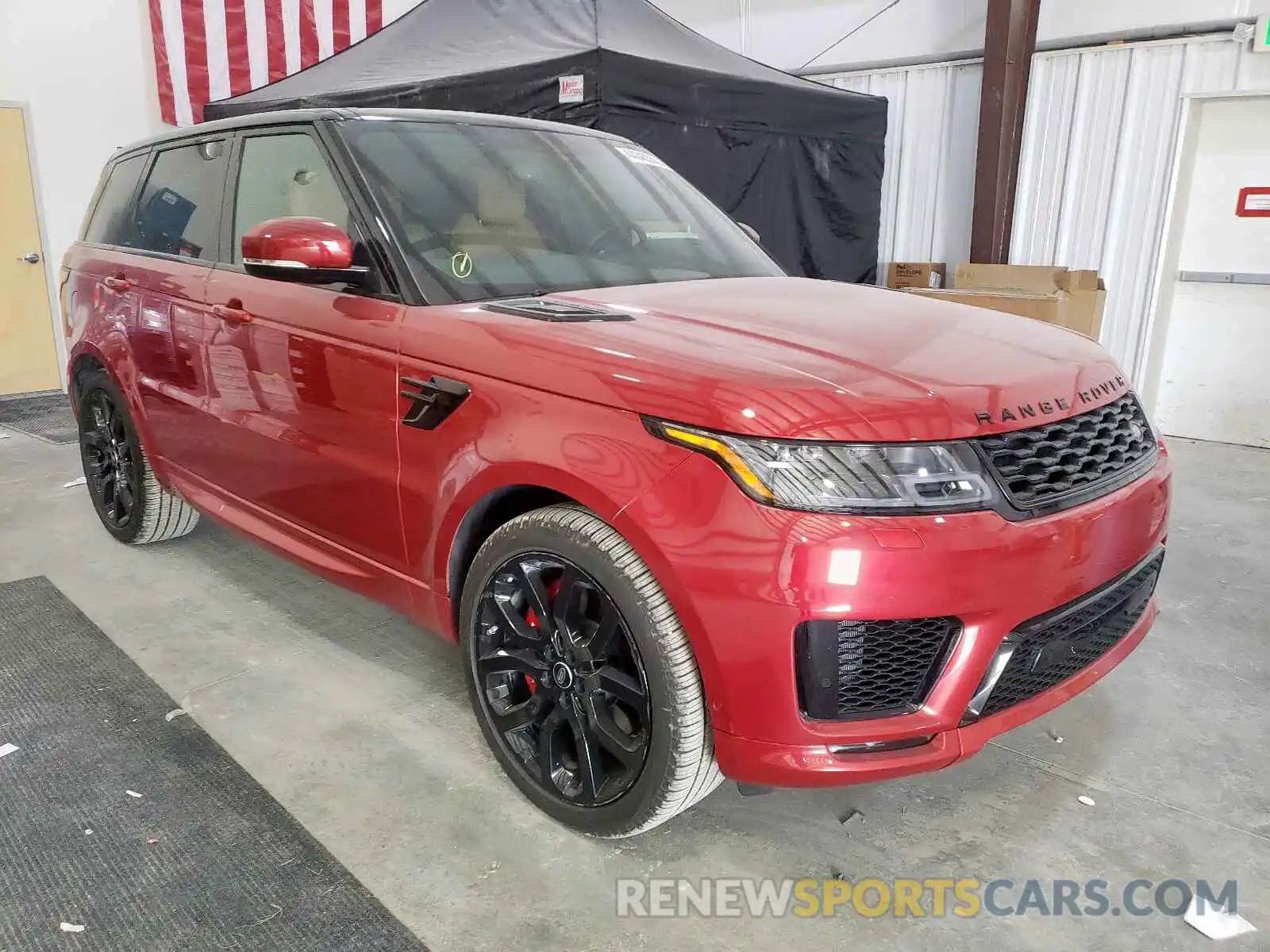 1 Photograph of a damaged car SALWR2SEXMA756755 LAND ROVER RANGEROVER 2021