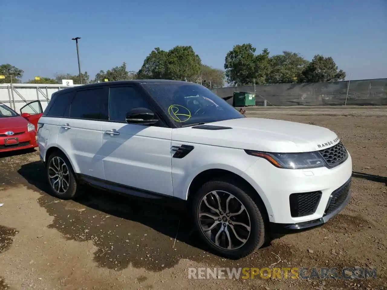 1 Photograph of a damaged car SALWR2SU1MA753637 LAND ROVER RANGEROVER 2021