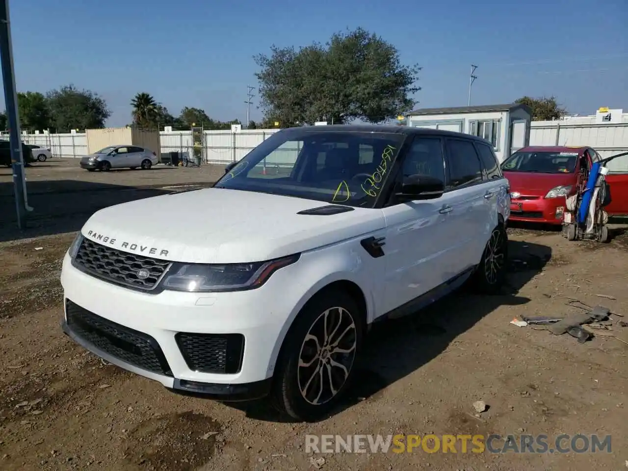 2 Photograph of a damaged car SALWR2SU1MA753637 LAND ROVER RANGEROVER 2021