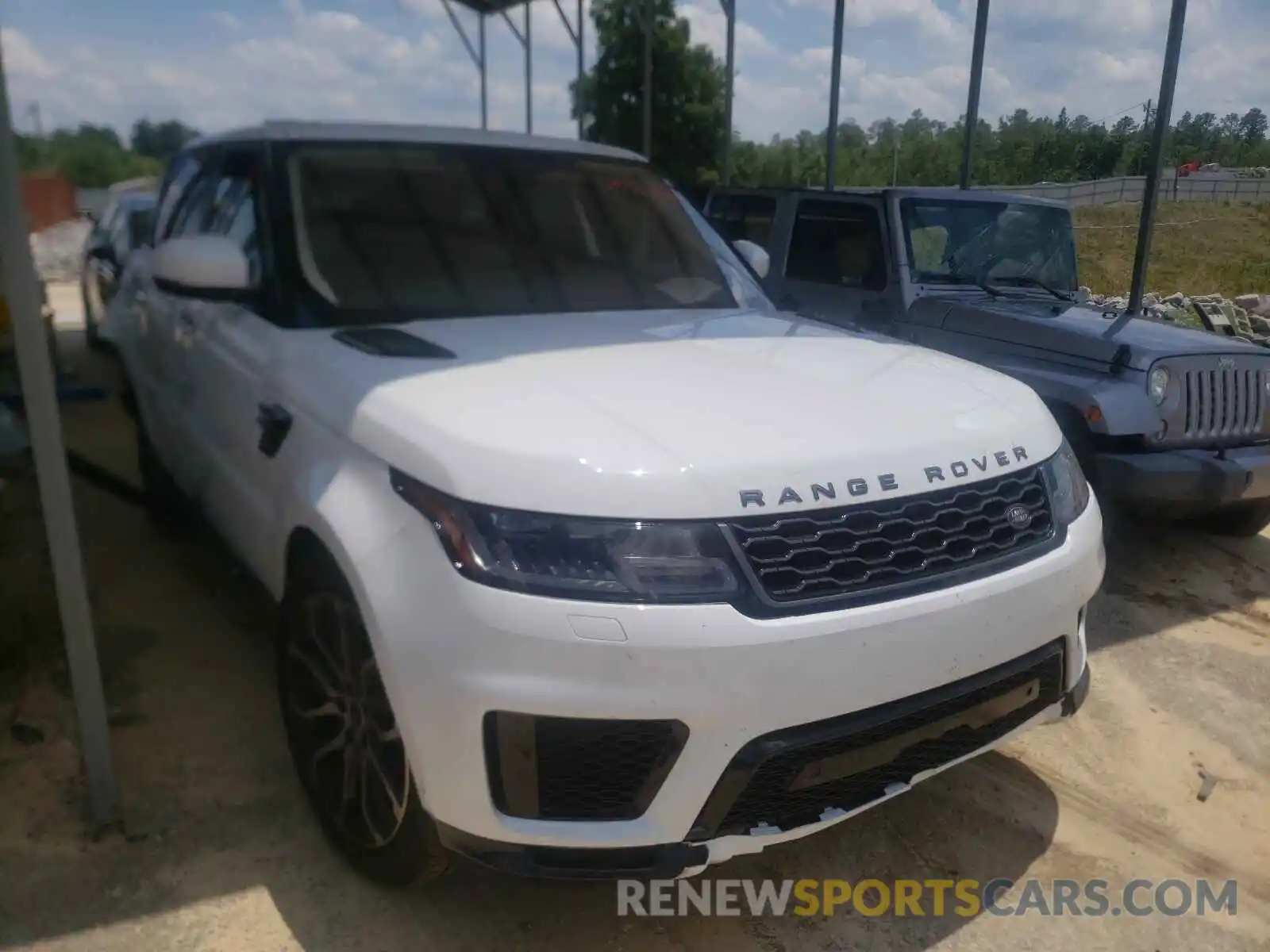 1 Photograph of a damaged car SALWR2SU3MA782704 LAND ROVER RANGEROVER 2021