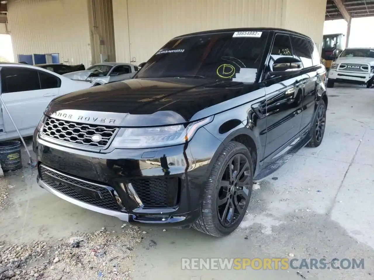 2 Фотография поврежденного автомобиля SALWR2SU4MA755558 LAND ROVER RANGEROVER 2021