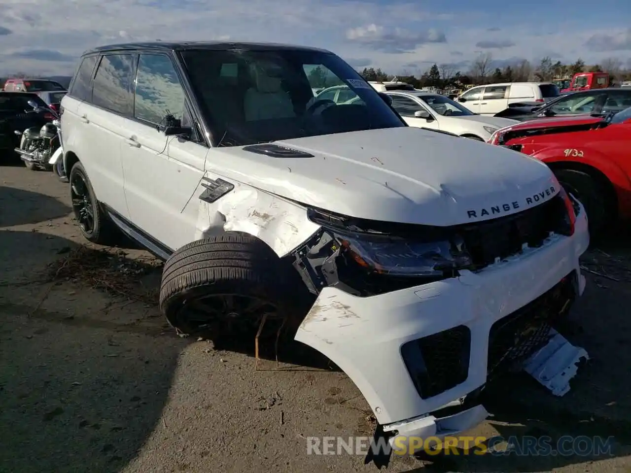 1 Photograph of a damaged car SALWR2SU5MA760901 LAND ROVER RANGEROVER 2021