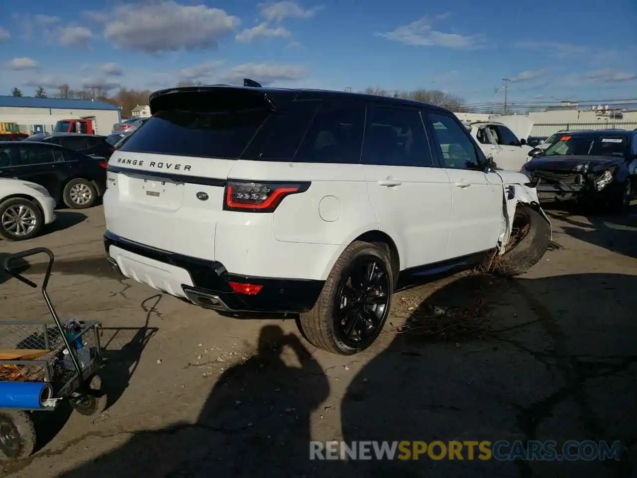 4 Photograph of a damaged car SALWR2SU5MA760901 LAND ROVER RANGEROVER 2021