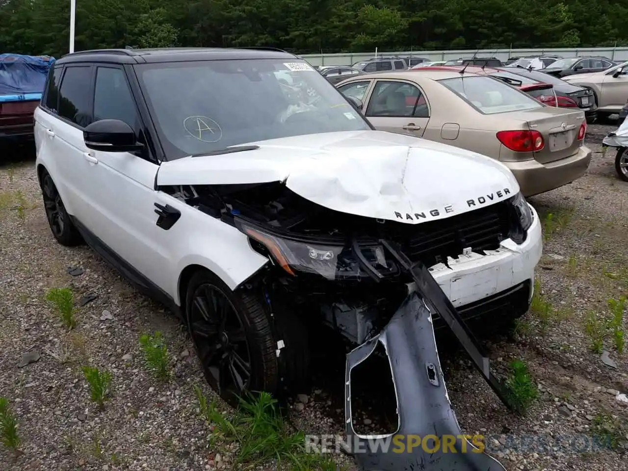 1 Photograph of a damaged car SALWR2SU5MA765645 LAND ROVER RANGEROVER 2021