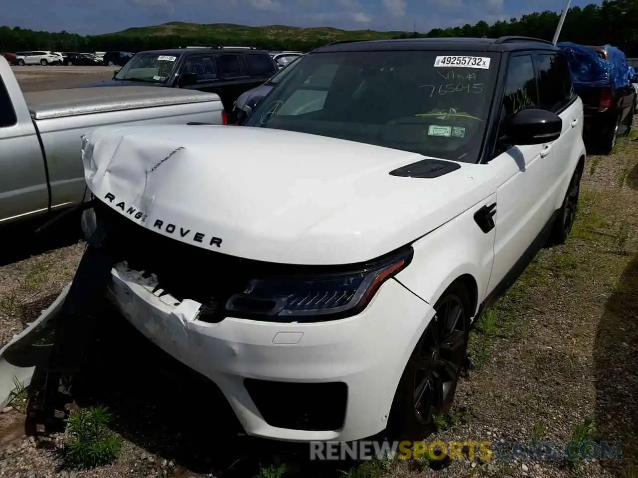 2 Photograph of a damaged car SALWR2SU5MA765645 LAND ROVER RANGEROVER 2021