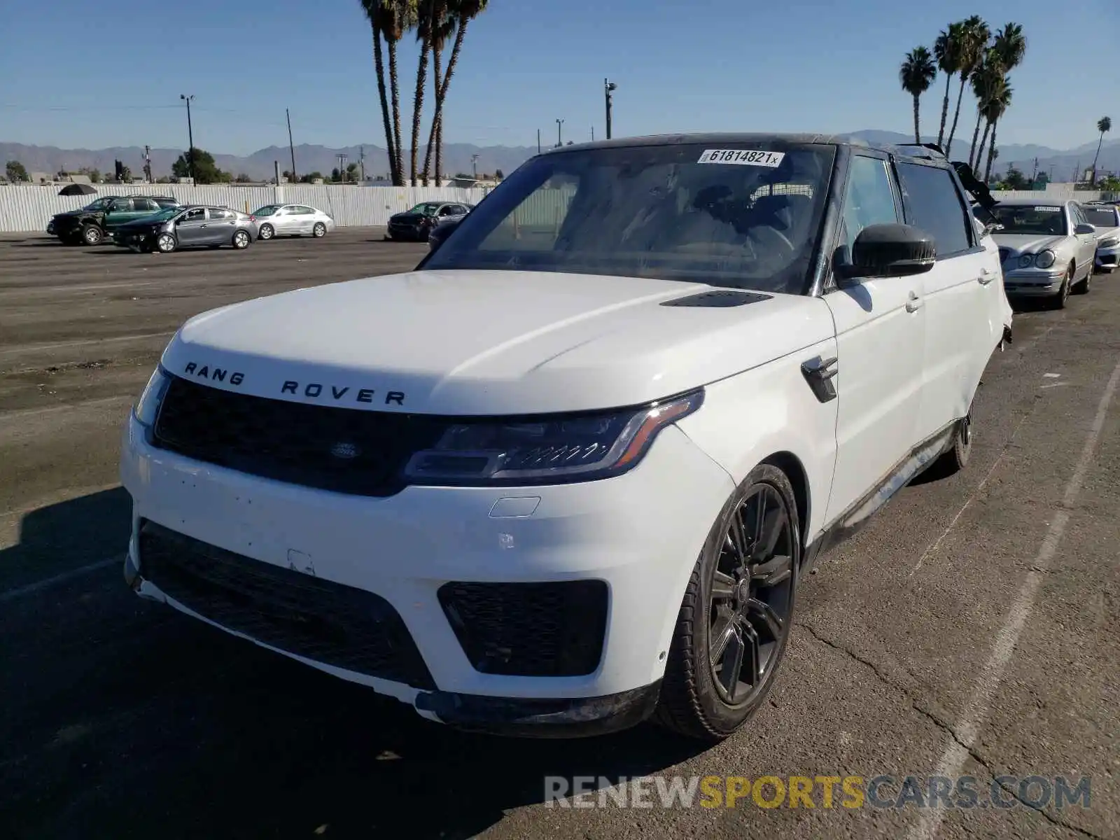 2 Photograph of a damaged car SALWR2SU5MA767685 LAND ROVER RANGEROVER 2021