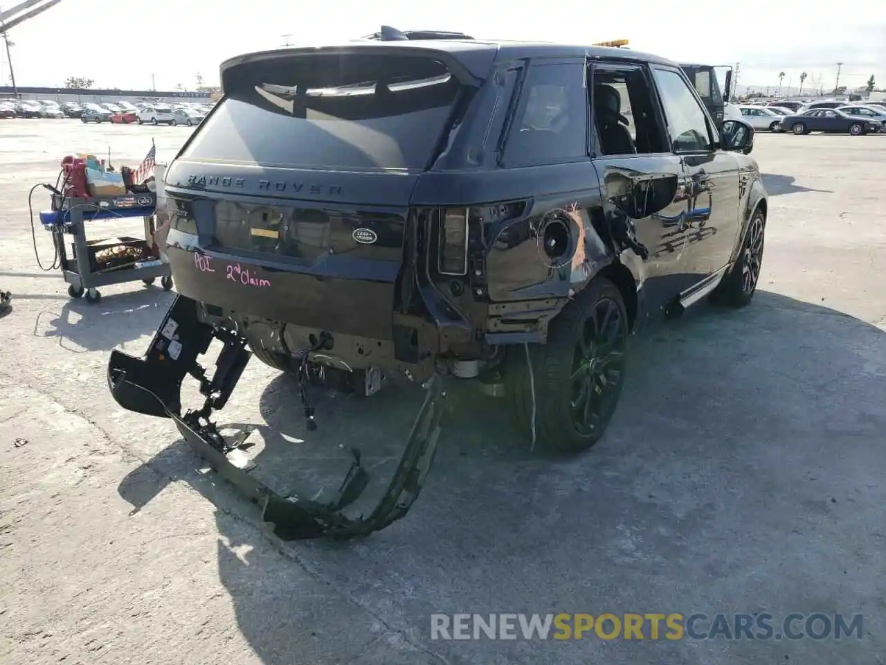 4 Photograph of a damaged car SALWR2SU6MA753035 LAND ROVER RANGEROVER 2021