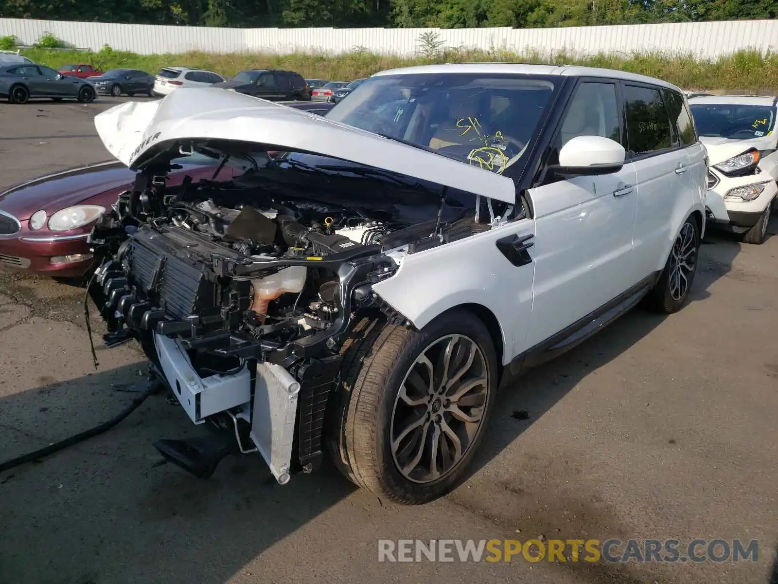 2 Photograph of a damaged car SALWR2SU6MA785046 LAND ROVER RANGEROVER 2021