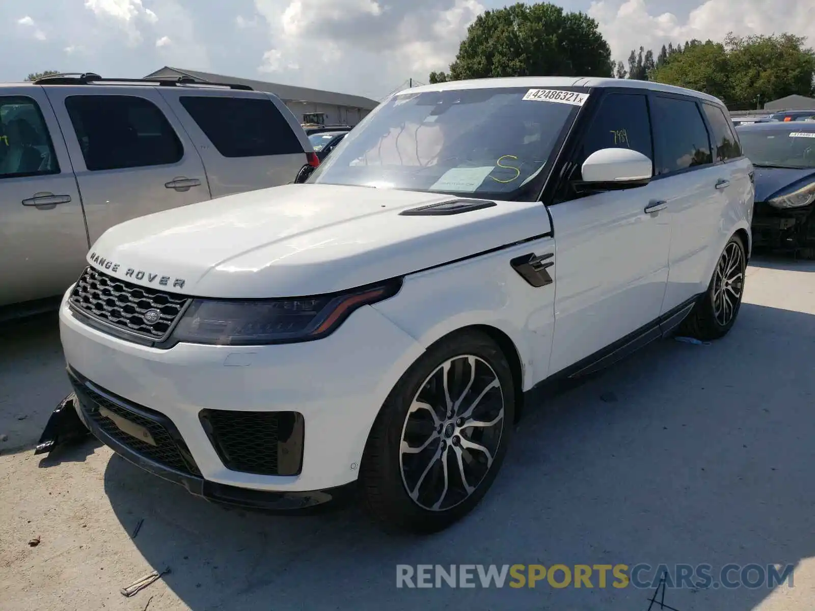 2 Photograph of a damaged car SALWR2SU7MA750225 LAND ROVER RANGEROVER 2021