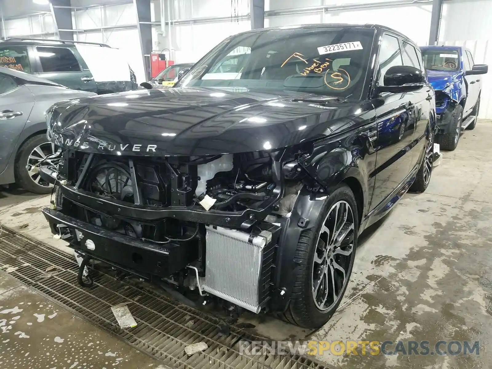 2 Photograph of a damaged car SALWR2SU9MA760061 LAND ROVER RANGEROVER 2021