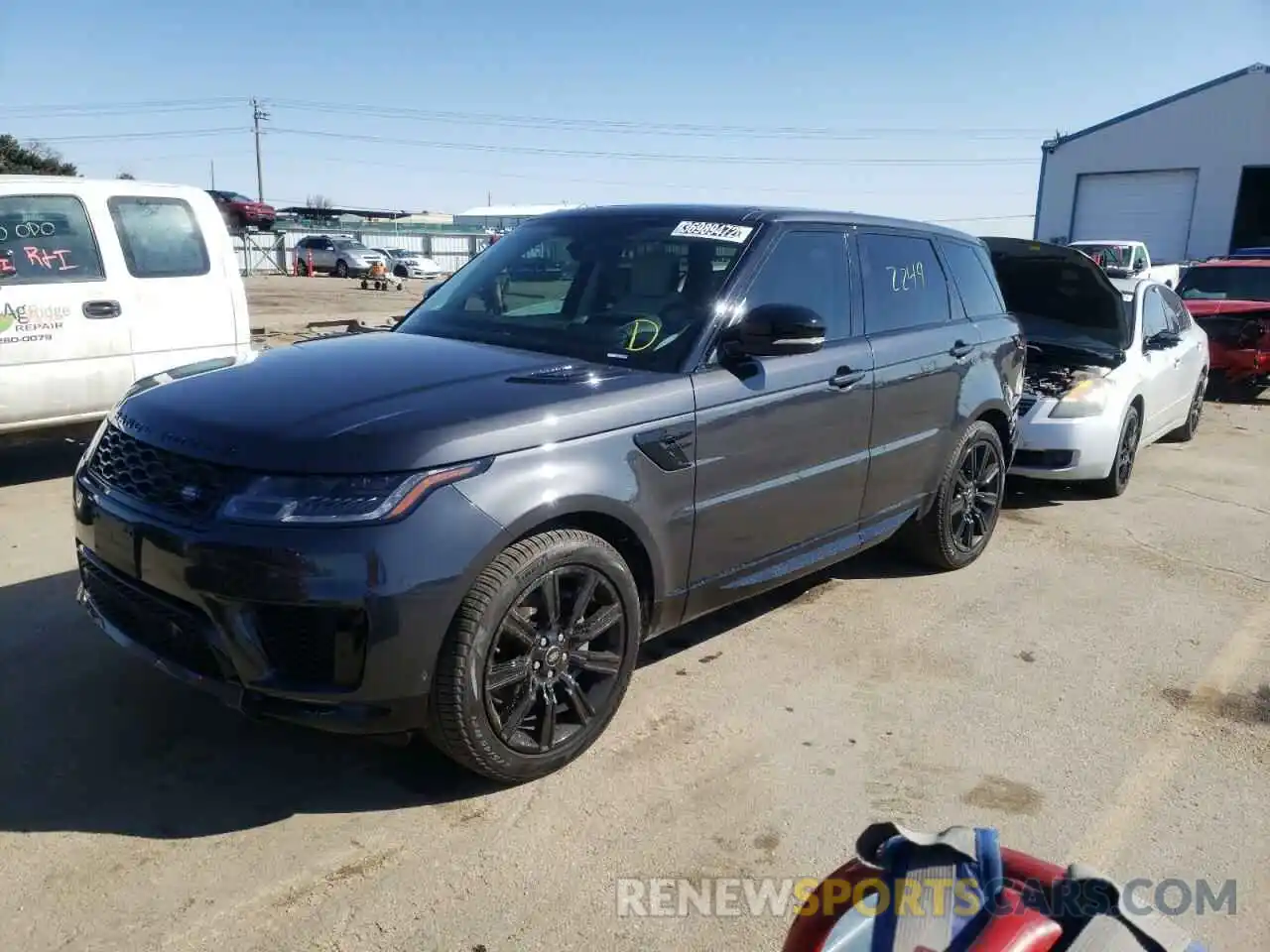 2 Фотография поврежденного автомобиля SALWR2SU9MA784697 LAND ROVER RANGEROVER 2021