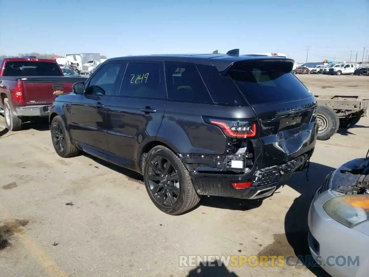 3 Photograph of a damaged car SALWR2SU9MA784697 LAND ROVER RANGEROVER 2021