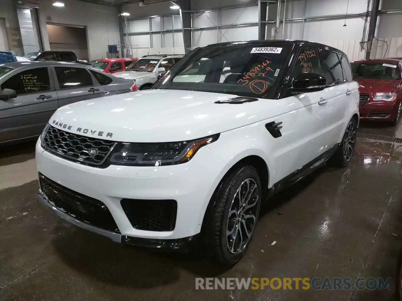 2 Photograph of a damaged car SALWR2SUXMA753944 LAND ROVER RANGEROVER 2021