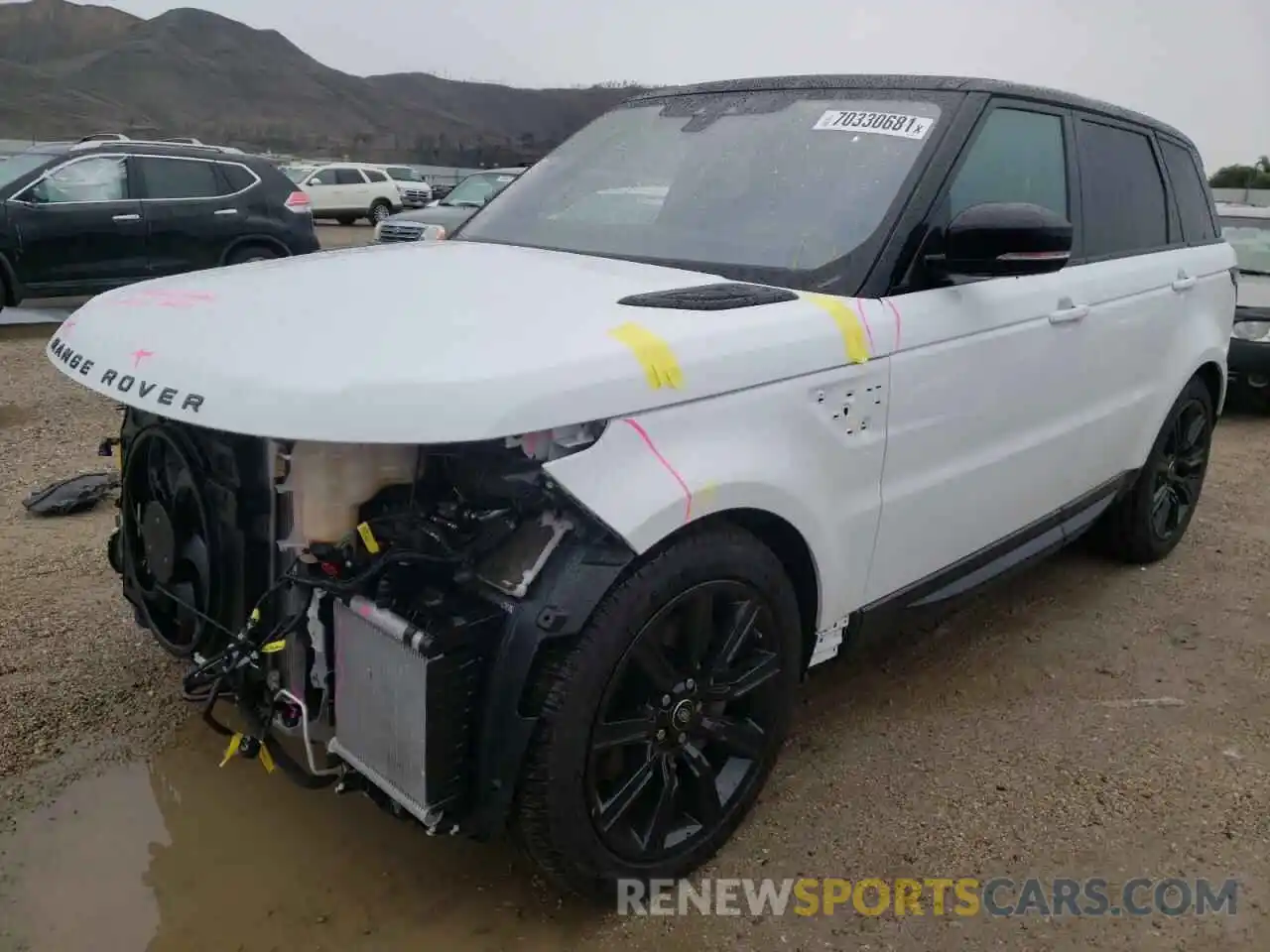 2 Photograph of a damaged car SALWR2SUXMA776835 LAND ROVER RANGEROVER 2021