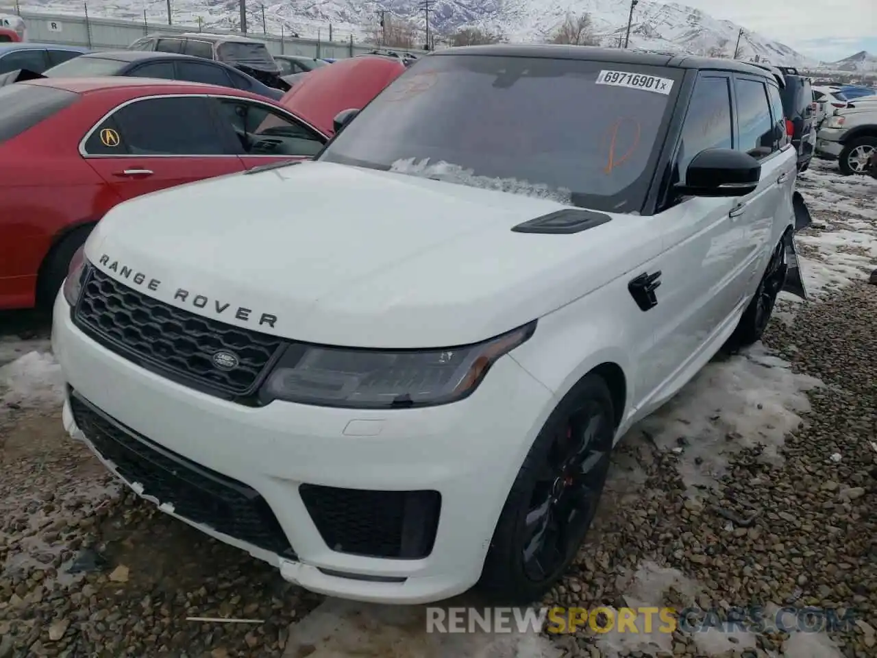 2 Photograph of a damaged car SALWS2RU0MA779754 LAND ROVER RANGEROVER 2021