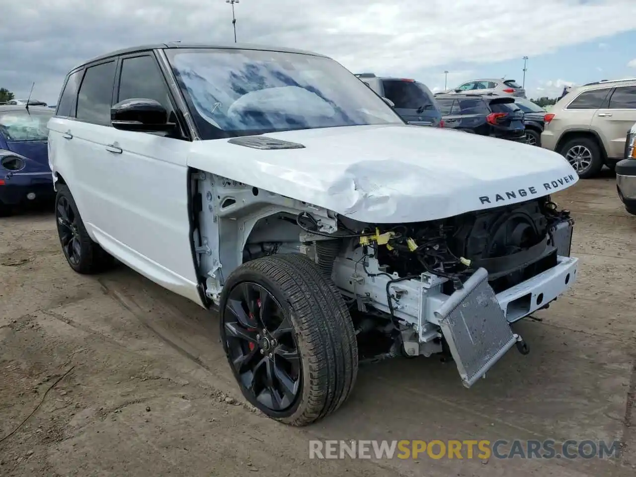 1 Photograph of a damaged car SALWS2RU0MA792004 LAND ROVER RANGEROVER 2021