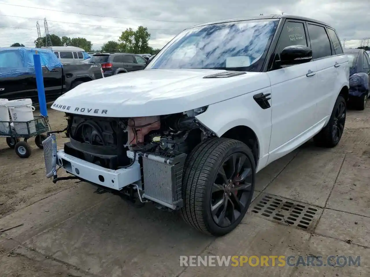 2 Photograph of a damaged car SALWS2RU0MA792004 LAND ROVER RANGEROVER 2021